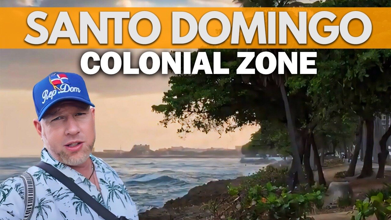 Santo Domingo Dominican Republic Colonial Zone Tour 2024 4K