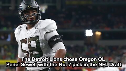 Meet Detroit Lions draft pick Penei Sewell