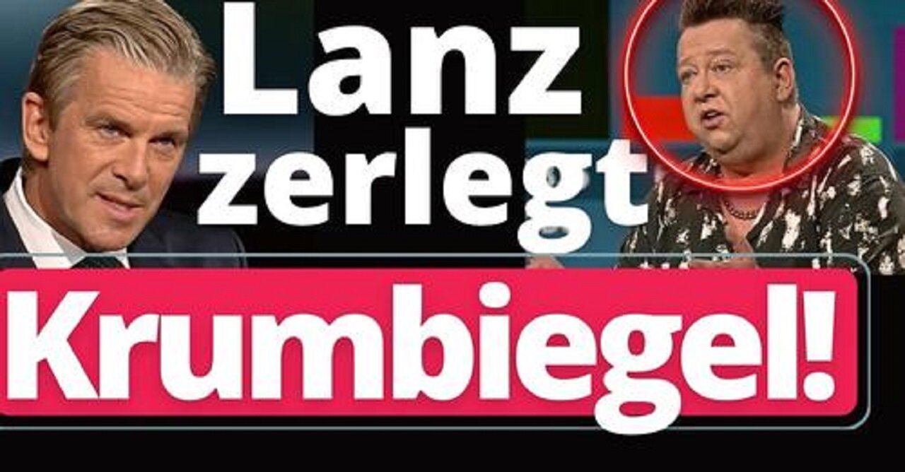 Linksradikaler Antifa Sebastian Krumbiegel bei Lanz VÖLLIG überfordert!