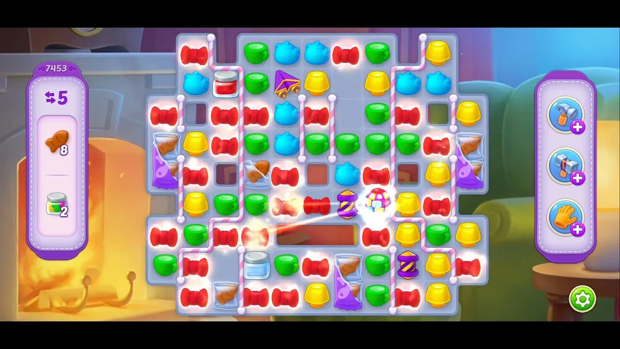 Playrix Homescapes Gameplay Walkthrough Level 7453