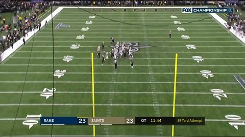 Blown call, Zuerlein's 57-yard FG send Rams to Super Bowl