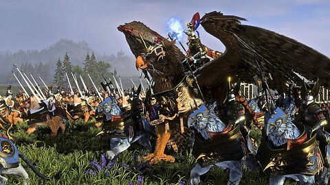 Empire Vs Chaos Warriors | Huge Immortal Empires Cinematic Battle | Total War Warhammer 3