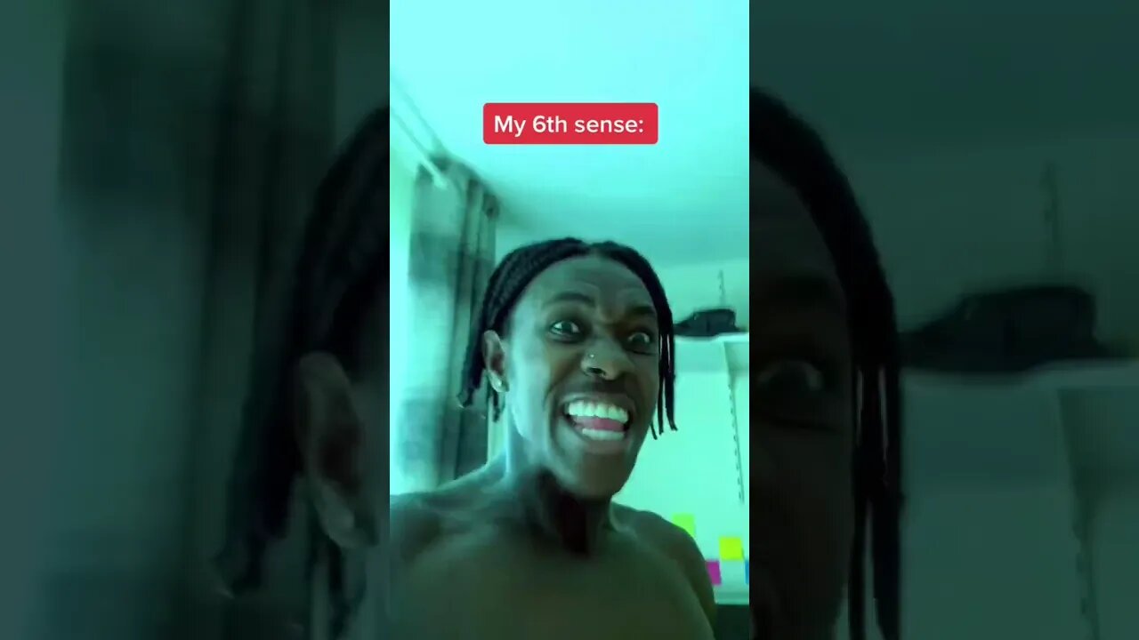 When your 6th sense saves you 😭