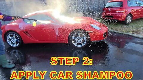 QUICK CAR WASH - PORSCHE CAYMAN 987 - #FYP #CARWASH #QURAN #fypage #VALETING #detailingcars