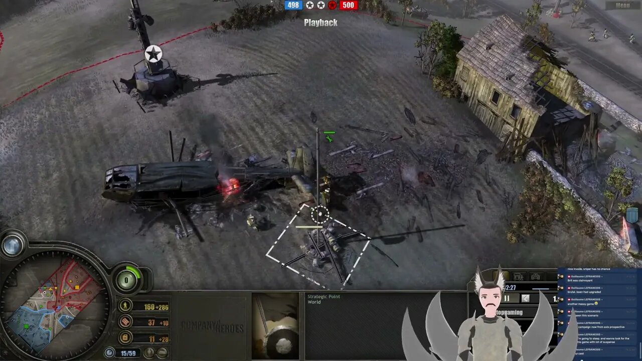 topgaming, vickie vs ZvsZ, kimberly || Company of Heroes 1