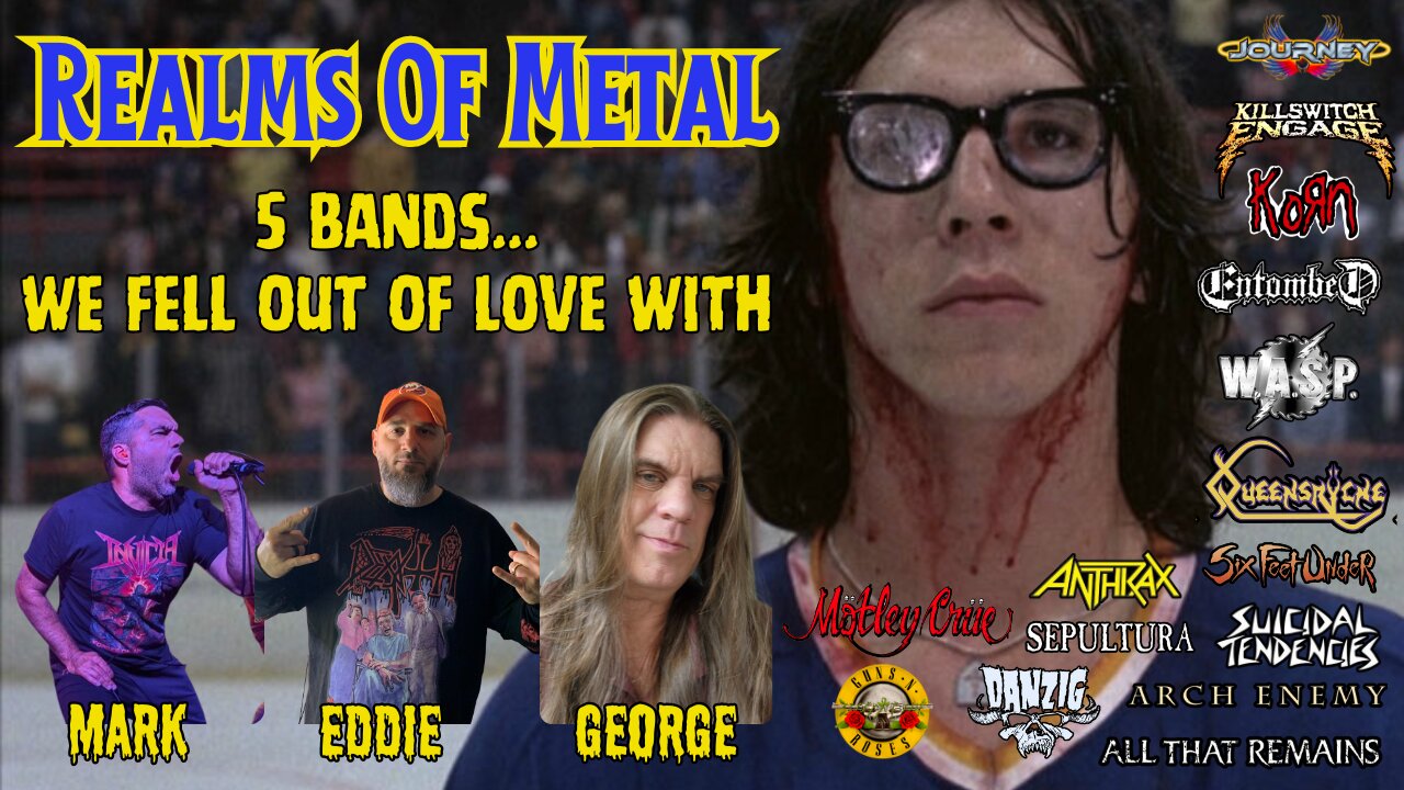 5 Bands We Fell Out of Love With...w/ George from George G's Room of Rock & Mark of Metal Never Dies