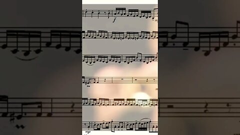 Vivaldi, Violin Concert in A Minor (RV 356) - Presto - Alison Balsom (Bb piccolo trumpet score)