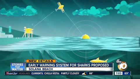 Early warning system for sharks proposed