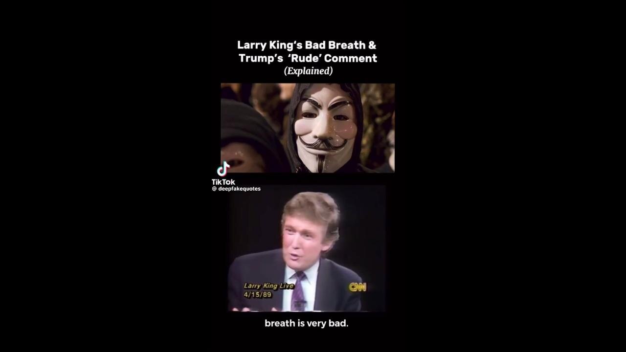 Larry King's Bad Breath & Trump's 'Rude' Comment (Explained)