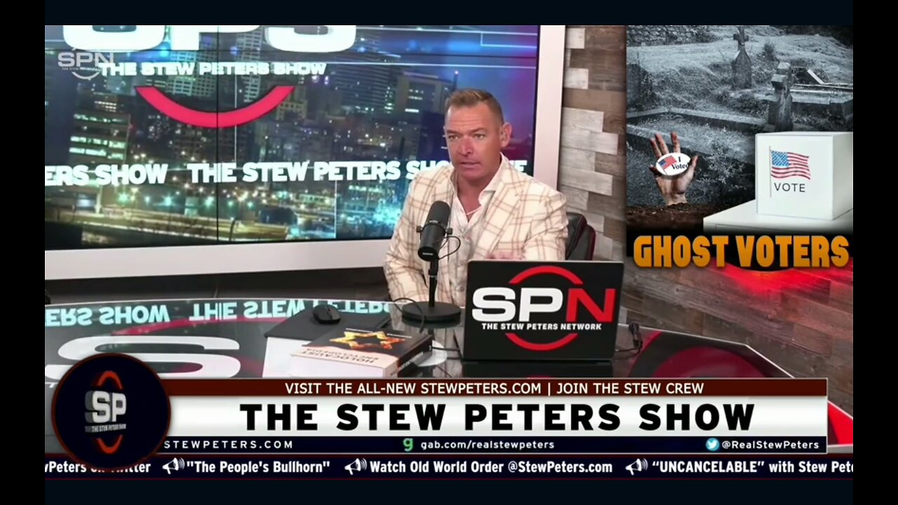 The Stew Peters Show Ghost Votes in swing states