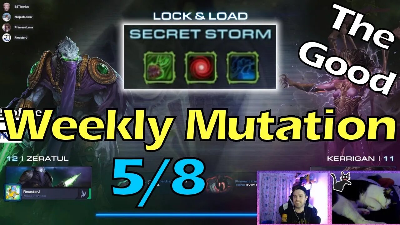 Secret Storm (The Good) - Starcraft 2 CO-OP Weekly Mutation w/o 5/8/23