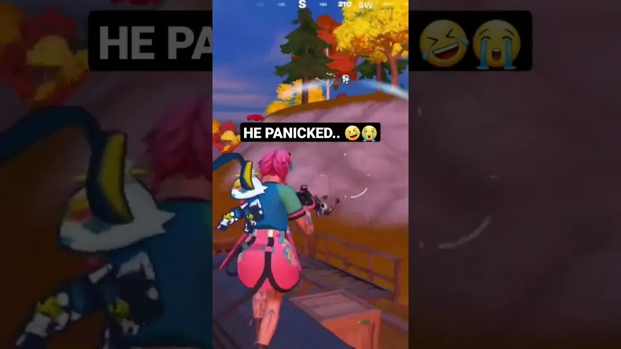 KID plays FORTNIRE & GETS SCARED.. #shorts #funny