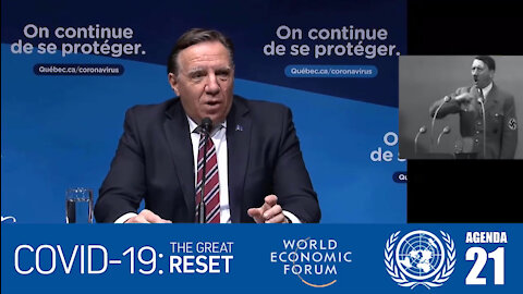 Le transhumanisme vaccinal de François Legault: un crime contre l'humanité