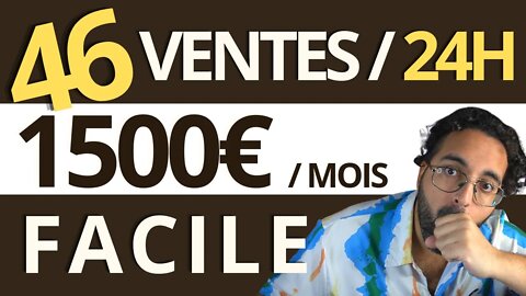 La Règle N°1 pour Gagner de l'Argent (+ Preuves & Résultats Réels) 46 Ventes en 24h