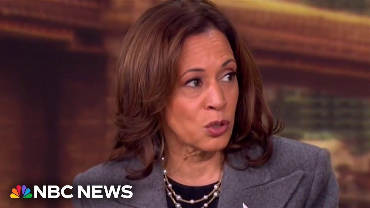 Harris appears on The View proposing to expand Medicare to at-home care (2)