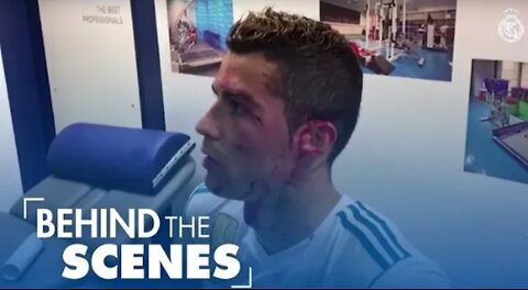 Cristiano Ronaldo INJURY | BLOOD ALL OVER FACE Real Madrid