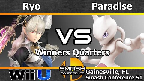 MVG|Ryo (Corrin) vs. Paradise (Mewtwo) - Winners Quarters - SC51