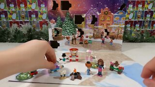 LEGO City & Friends Advent Calendar builds days 1 through 10