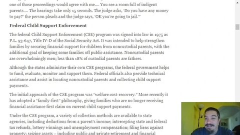 CHILD SUPPORT KILLS PEOPLE HERE IS PROOF