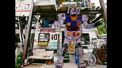 Gundam windmill dance