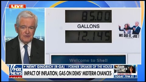 Newt Gingrich Slams Biden & His Admin For Being Out Of Touch With Reality