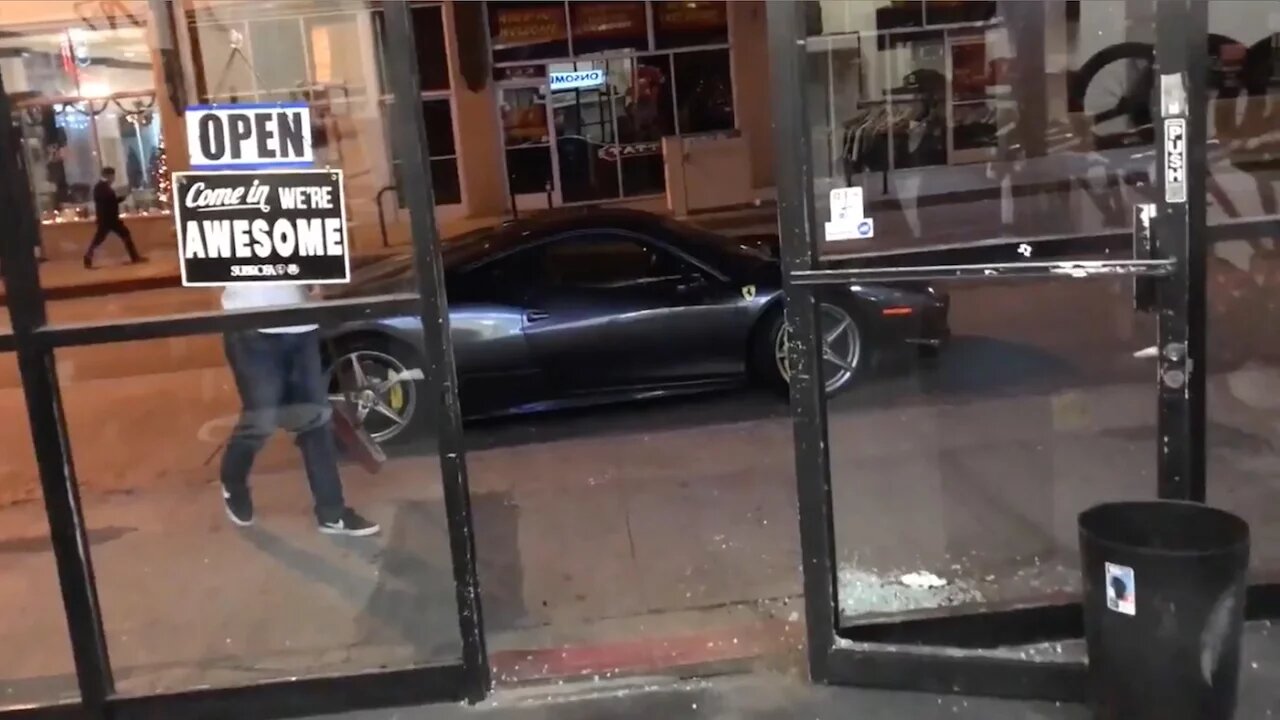 HOMELESS GUY BROKE INTO OUR BMX SHOP!