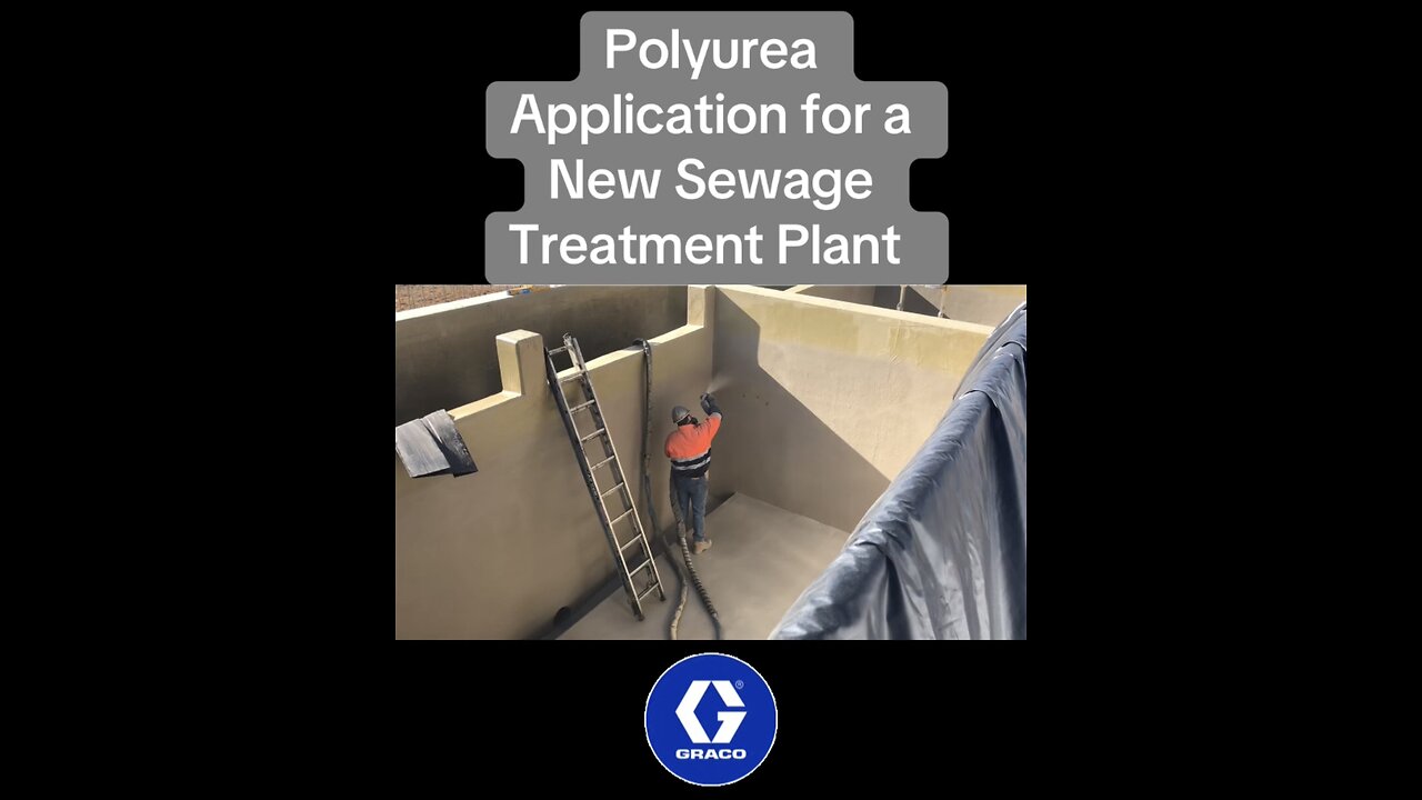 Polyurea Application for a New Sewage Treatment Plant