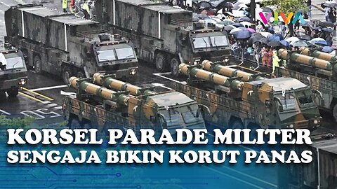 Korsel Gertak Korut, Parade Militer 'RAKSASA' Digelar Sejak 1 Dekade Lalu