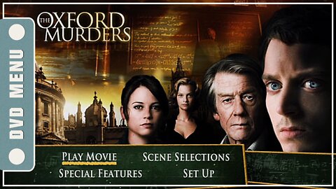 The Oxford Murders - DVD Menu