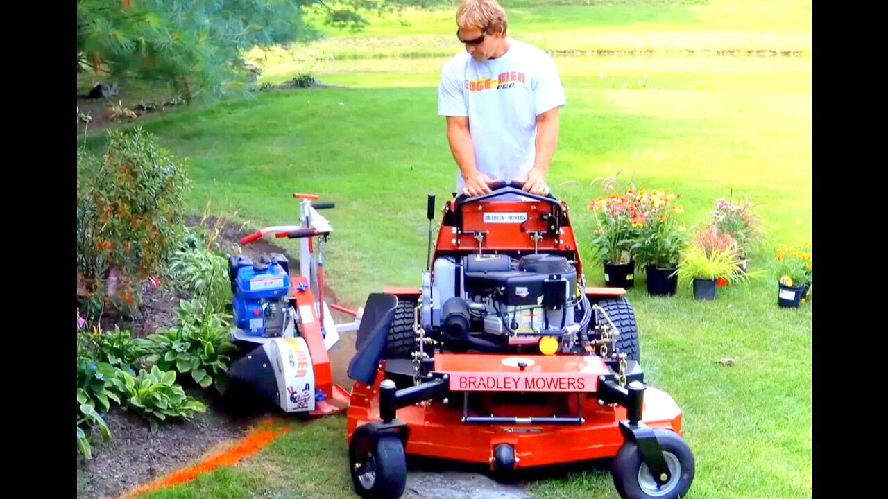 Stander mowers, Edge-men converts the mower to a multitasking machine in seconds!