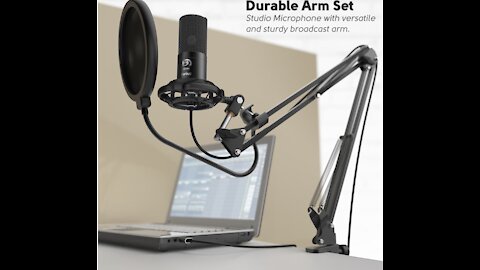 FIFINE condenser USB microphone for the studio