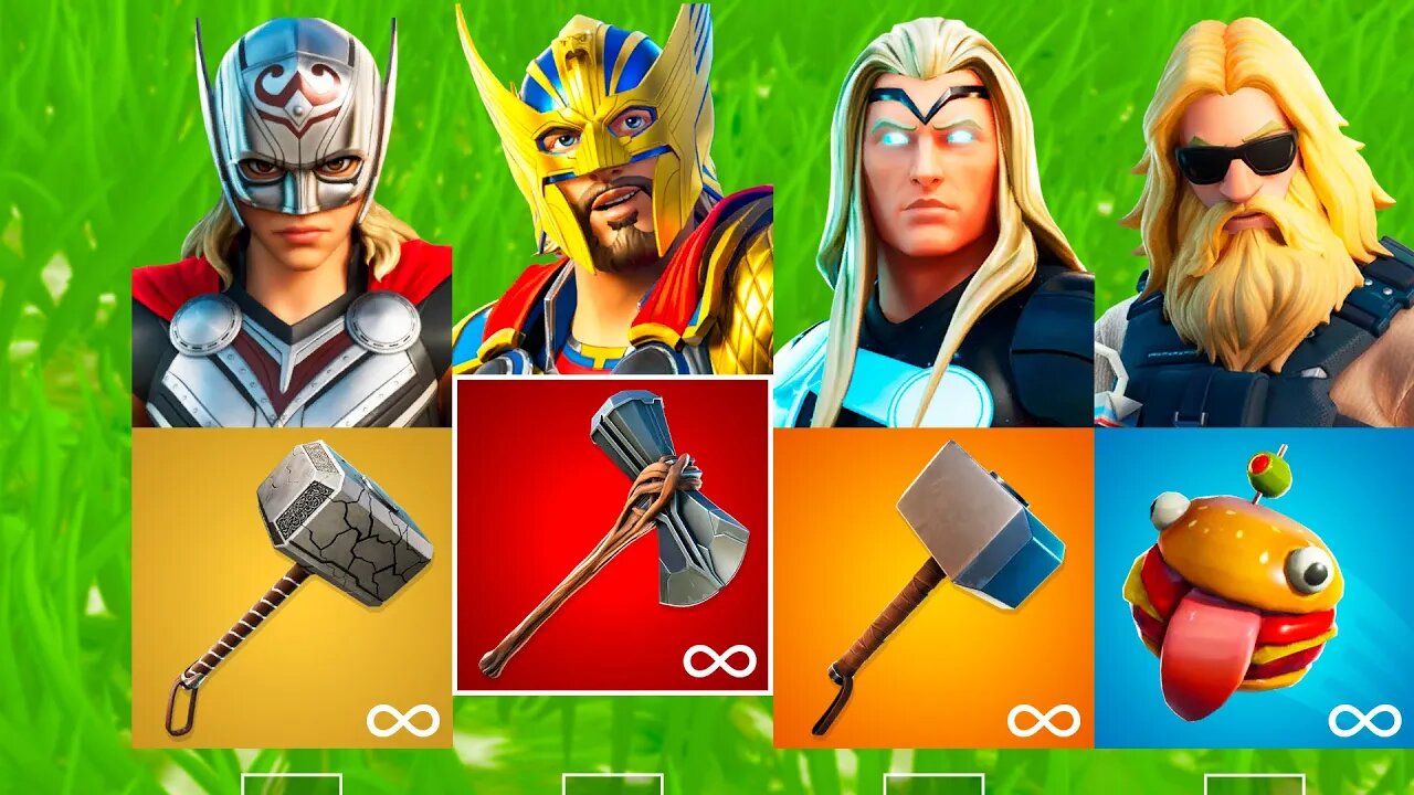 The *RANDOM* THOR Challenge In Fortnite