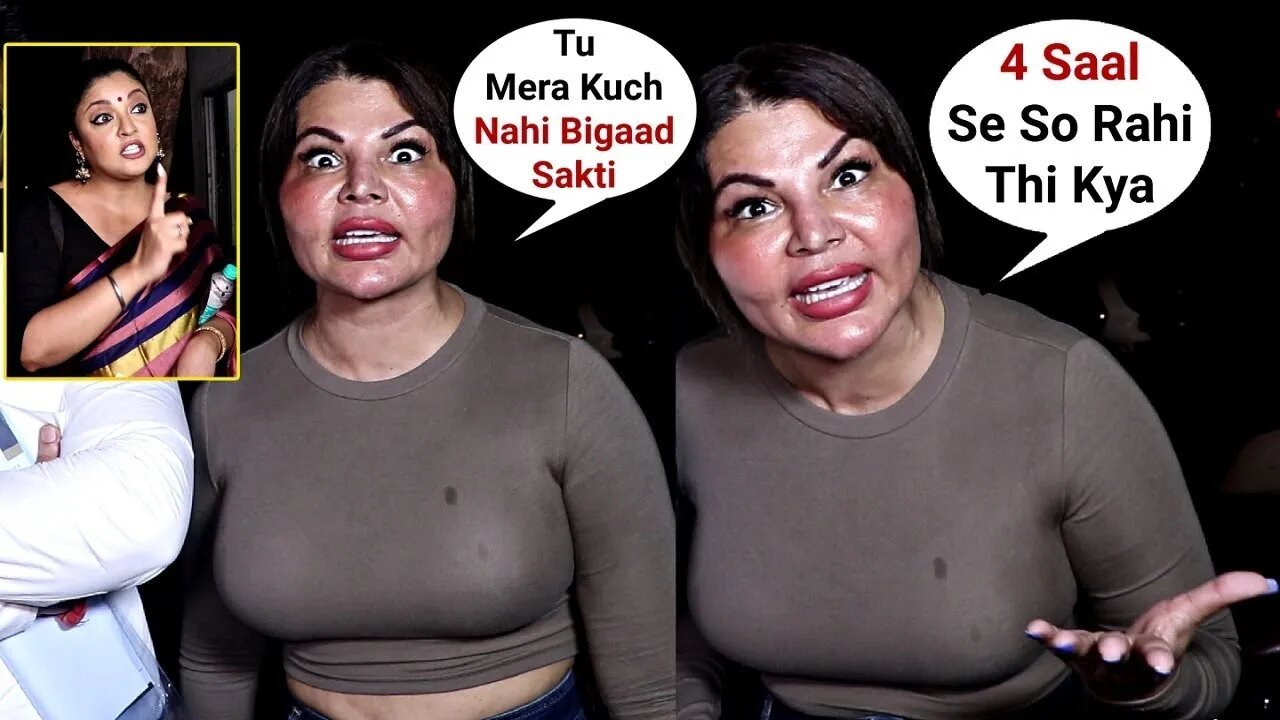 Rakhi Sawant SLAMS Tanushree Dutta And Adil Khan Durrani For Filing Case Against Her!😍🔥