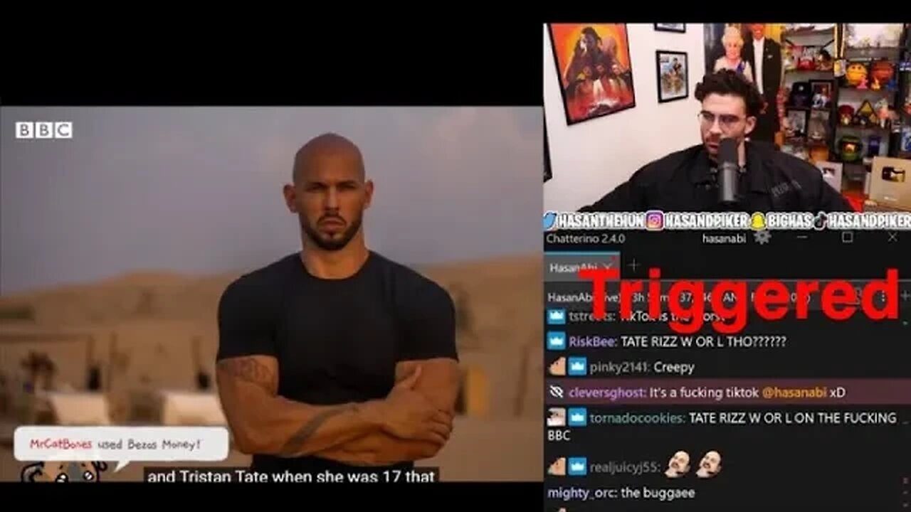 HasanAbi gets Famous from Talking About Andrew Tate