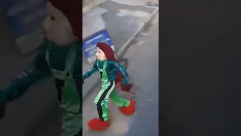 SUPER PULO NINJA DO FOFÃO, BEN10 E HOMEM-ARANHA NA CARRETA DA ALEGRIA TREM BALADA