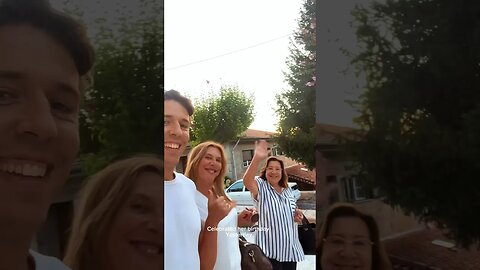 My grand ma vibed with my song on her birthday 🎂