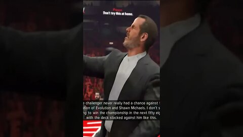 wwe 2k23 myrise some gameplay part 11 the new evolution beat me down
