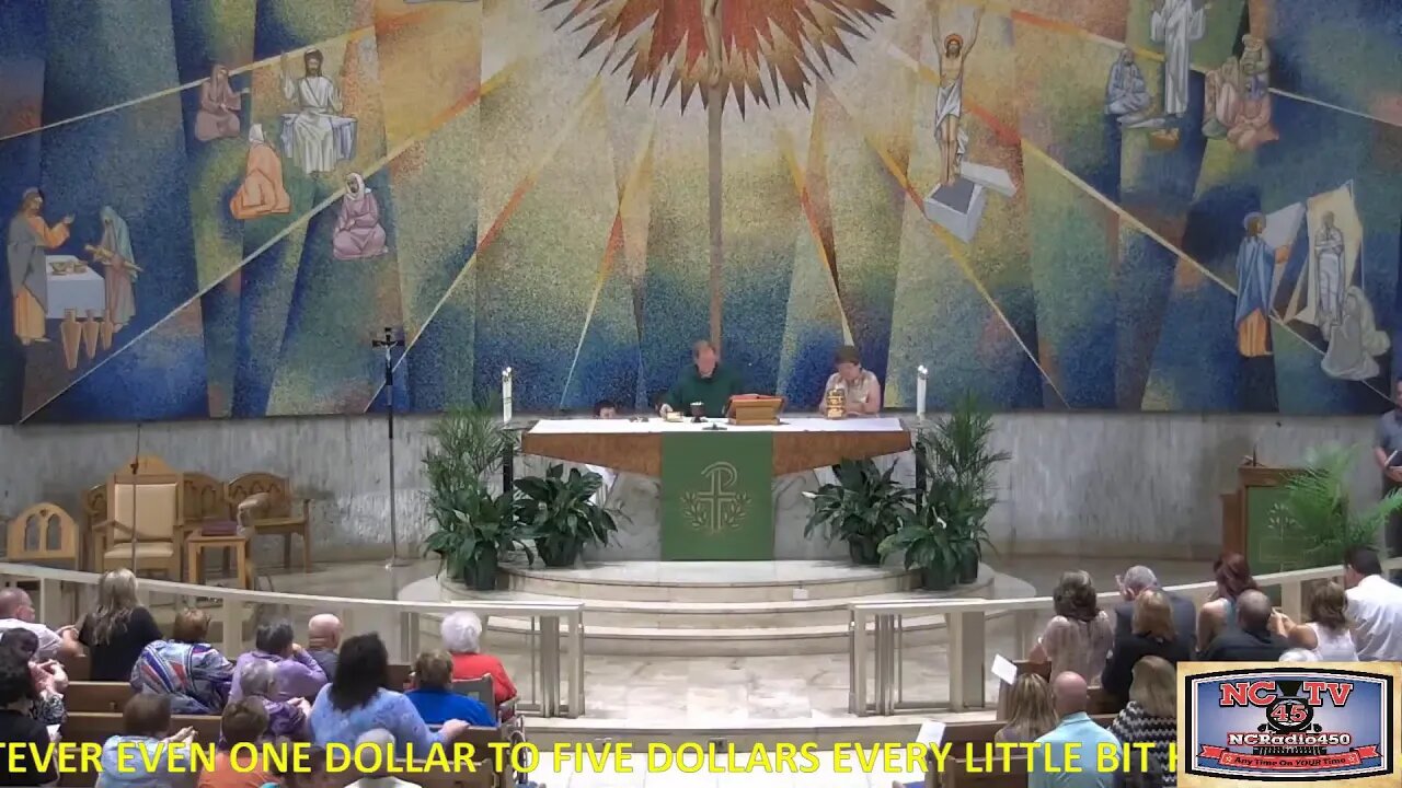 NCTV45 CATHOLIC MASS HOLY SPIRIT PARISH (ST VITUS) 4 PM SATURDAY JULY 8 2023