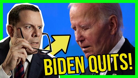 Biden REFUSES to say WHY he quit presidential race!