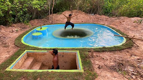 🌊 Dive Into the Deep: The Most Mysterious Underground Pool! 🕳️