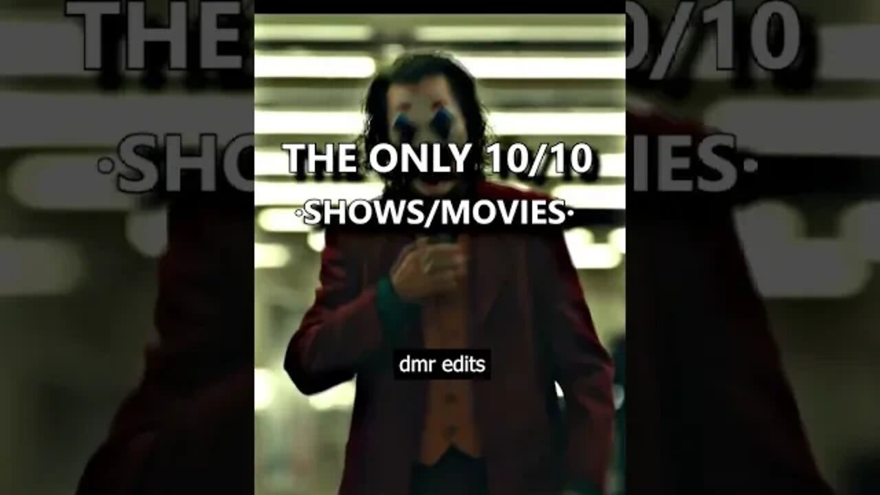 the only 10/10 movies // music: sing for the moment