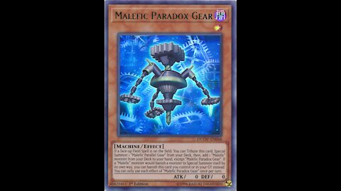 Yu-Gi-Oh! Duel Links - Malefic Paradox Gear Effect Gameplay