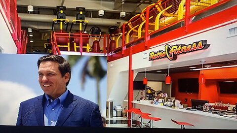 DeSantis LIVE! Governor in West Palm Beach @ Retro Fitness!