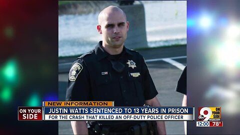Judge hands down max sentence for drugged driver who killed off-duty officer in crash