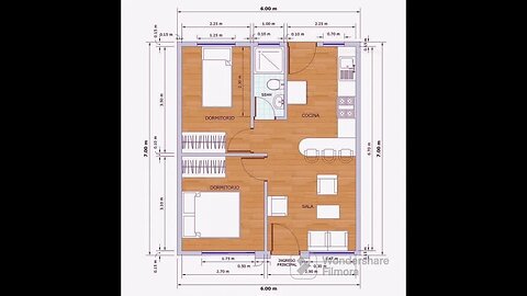 ✅planta baixa/6x7