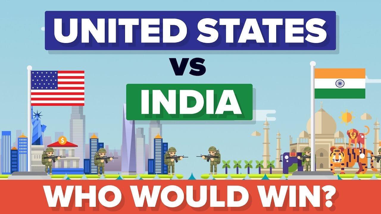 United States (USA) vs India 2017 - Who Would Win - Army - Military Comparison