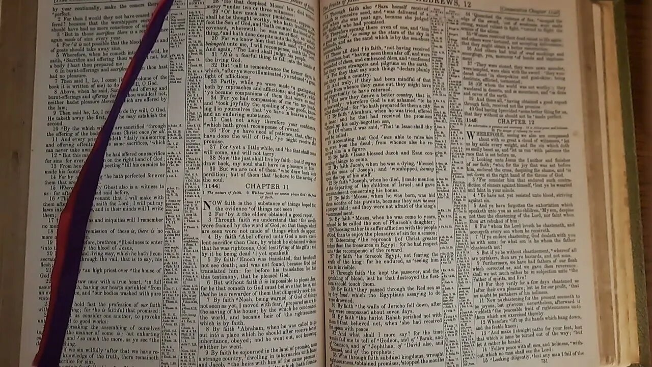 Hebrews11 Bible Reading 29November
