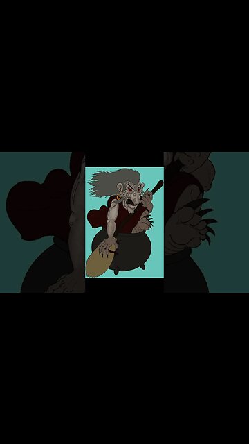 Baba Yaga #timelapse #shorts #art