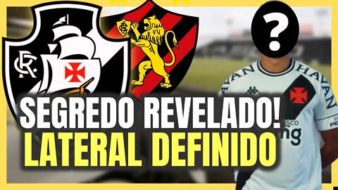 URGENTE! DESCOBRIMOS O LATERAL! NOTÍCIAS DO VASCO