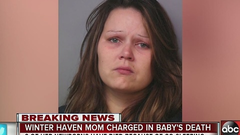 Winter Haven mom charged in baby's death